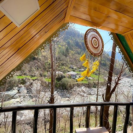 Sainj Riverside Cottages ภายนอก รูปภาพ
