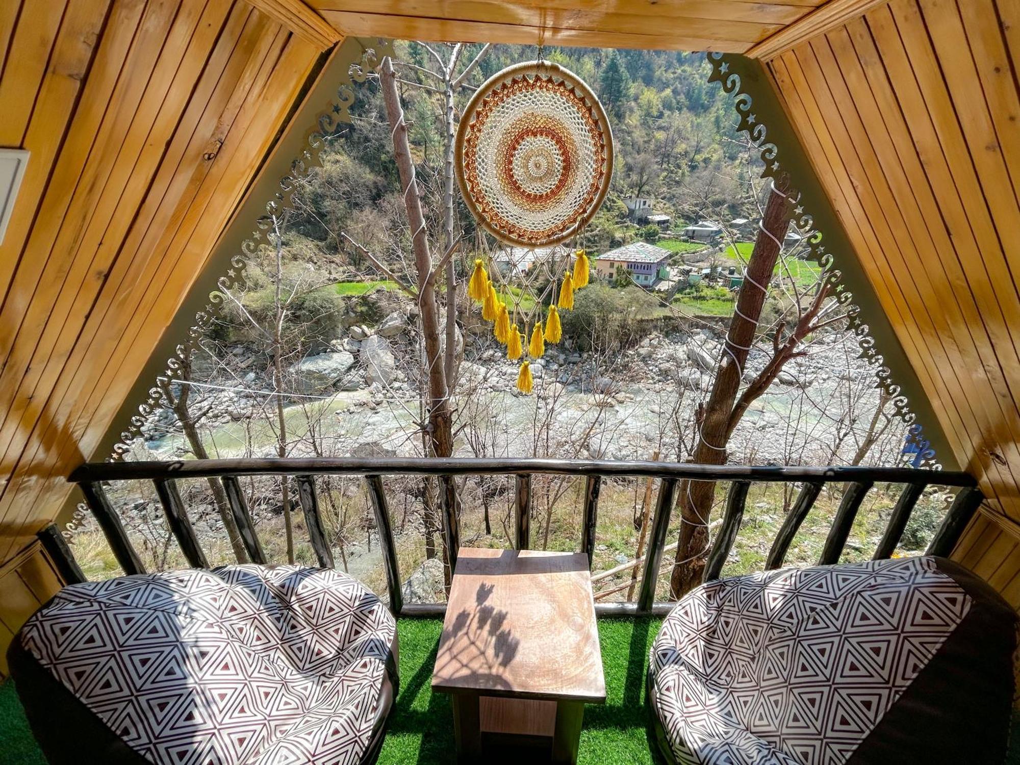 Sainj Riverside Cottages ภายนอก รูปภาพ